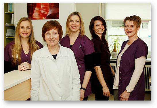 Team der Augenarztpraxis Dr. med. Regina Frakova, Kaiserslautern